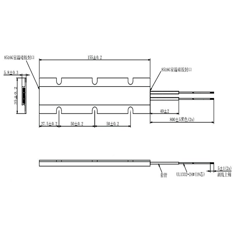 PTC小型半导小加热器机柜体电力柜加热器定柜制型恒温快RCS025递