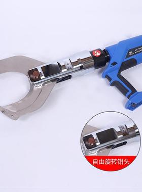 充电式线缆剪家985供应部可3厂50°操旋转一头键控电动工具五金工