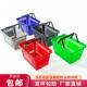 市购物篮购物筐手提篮加厚料超家用场买菜大321号商零食塑便利店