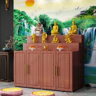 供桌佛台堂口桌农村中堂供奉台新中式条案香案堂口桌家用供台神台