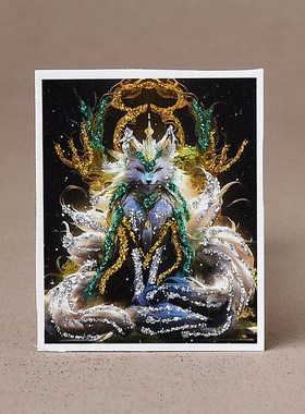 彩金唐卡五爷画药师扎基拉姆前世今生绿度母本命佛可X换图唐卡国