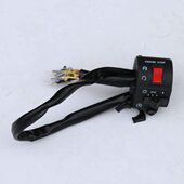 锐爽EH25适用 熄银12J动电豹开关H5A75豹右N1J火把启大灯 钻手12