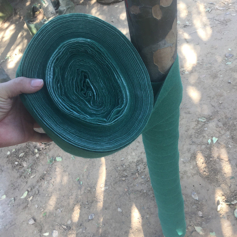 绿化保温布园林绿化不织布工程保温布包树布裹O树缠T绕防寒50卷/