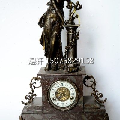 钟表仿复古老式上弦座钟|仿古董钟|古典钟表|样板间|壁炉玄关摆设,家居饰品,座钟,淘宝优惠券,粉丝福利购,淘宝优惠卷