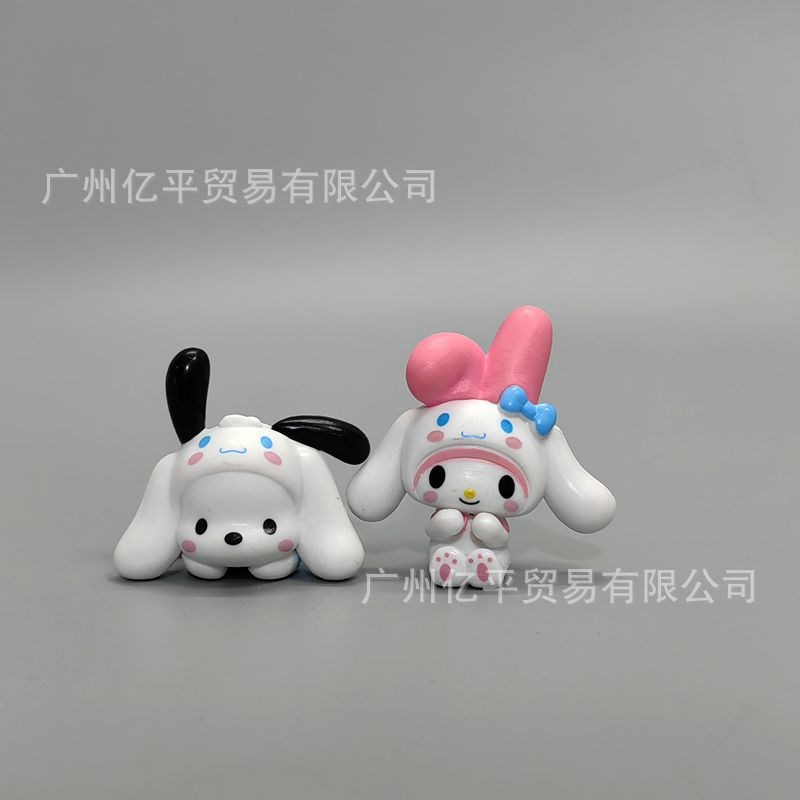 S丽系列--玉桂m狗角色布丁狗美洛蒂帕恰狗超可爱系列桌面摆件