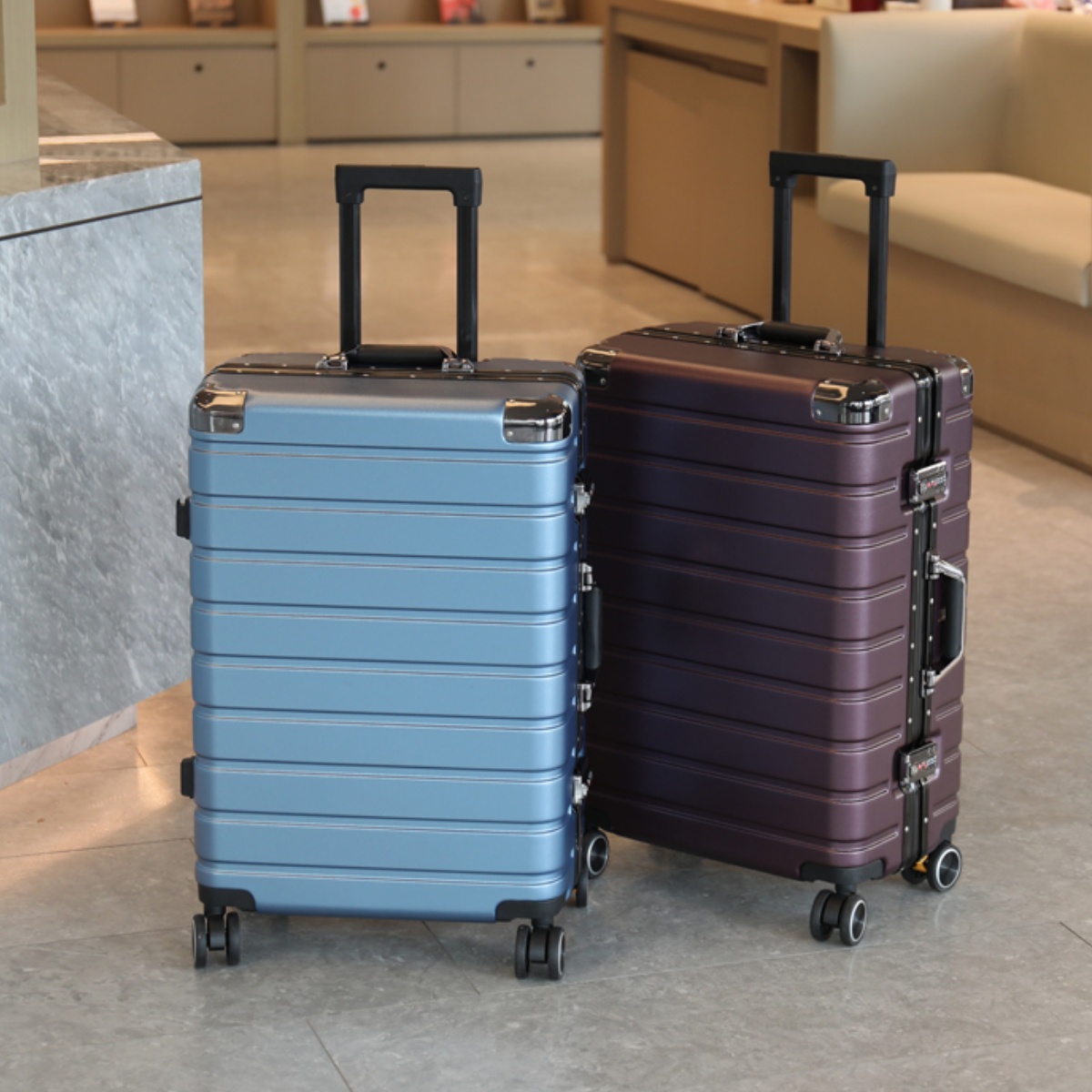 学生行李a箱女2024新款铝框拉杆箱结实耐用加厚旅行箱男减震刹车