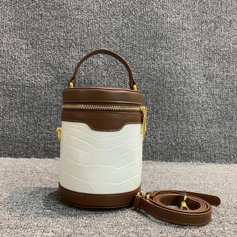 真皮女包新款g百搭头层牛皮撞色女手提单肩水桶包定型韩版小众设