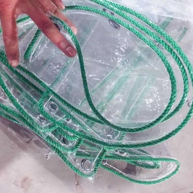 塑料膜飘窗堆高机顶棚遮雨板雨布透明隔窗I露台雨帘阳台通用雨挡