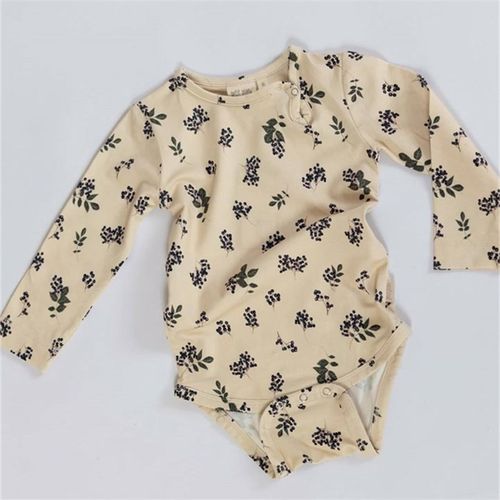 petit piao春秋新款婴儿宝宝男女小童长袖包屁衣爬服哈衣连体衣8Z