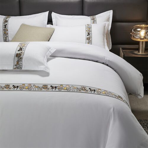 星级酒店四件套纯白套件宾馆旅馆宿舍床上用品三件套民宿旅店布草