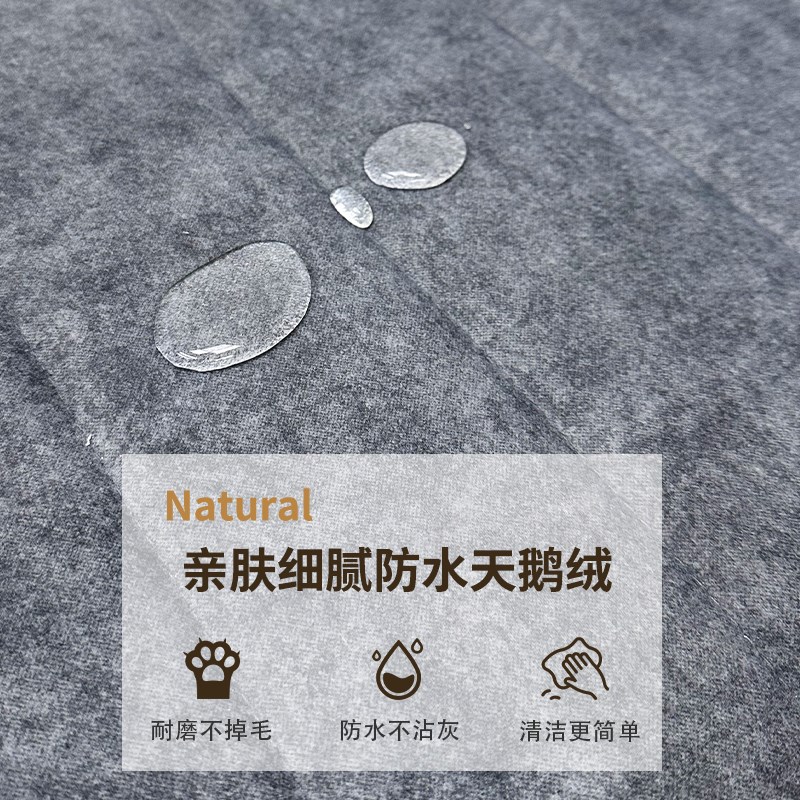 防水绒布换鞋凳门口储物凳卧室床尾凳衣帽间长条凳服装店休息凳