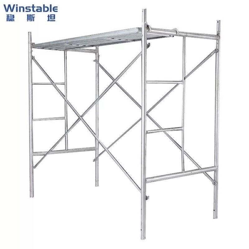 稳斯坦W7652移动脚手架r建筑装修梯形架多功能活动架1m高1.8m长0.