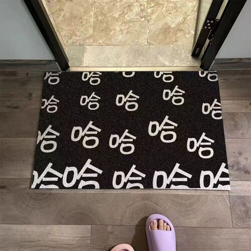 脚垫入户门防水丝圈地p垫进门免洗定制门口门垫卫生间除尘地毯耐