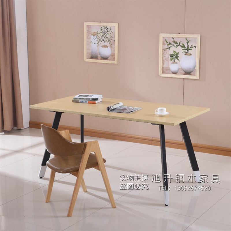 办公桌架铁艺桌脚餐台脚桌架会议桌架子餐桌腿支架工作台支架定做