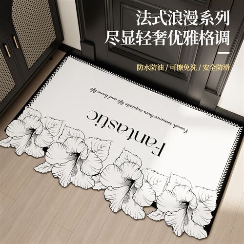 入户门地垫pvc门垫新款高级可擦洗地毯进N门口脚垫耐脏防滑可裁剪