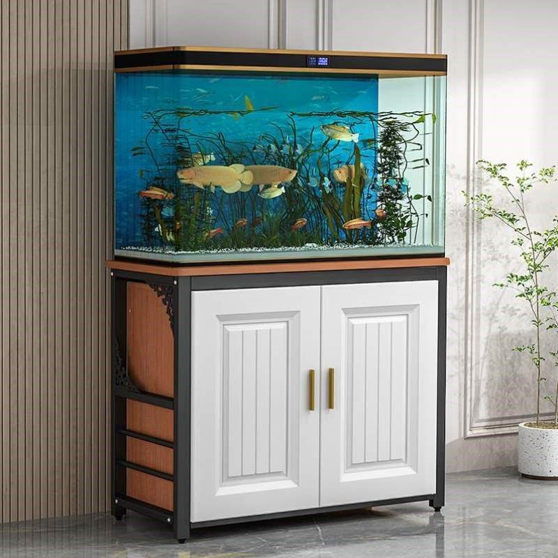 客厅鱼缸架龟架子缸鱼缸架子中y小型家用I底座水族箱柜鱼缸鱼缸底