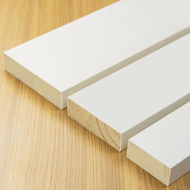 实木线条平板背景墙装饰条门套包边窗套木条门套线白色木线条木板