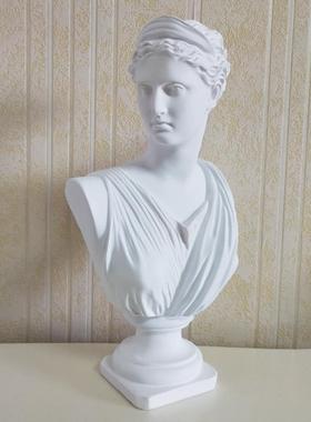 月关30c厅m高树脂HCF-30YL亮女神胸像美术雕像欧式风格酒店玄客桌