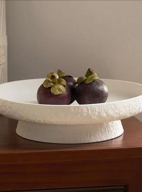 简摆件现感水果代盘客约厅轻零食DFK盘简约奢装饰收纳盘