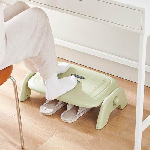 意调节按摩547踩脚凳桌下搁脚踏板脚凳可办创室防跷二郎腿公垫脚