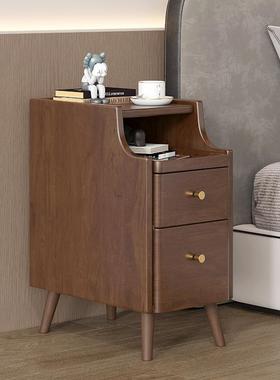 卧室床头现简约床代头柜实41816储物客厅卧木室床头柜床头柜实柜