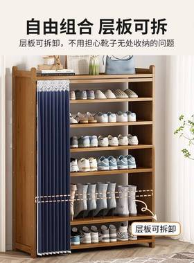 鞋架子OOL家用门外多简易室内好新看鞋柜层防尘出租房款口爆款