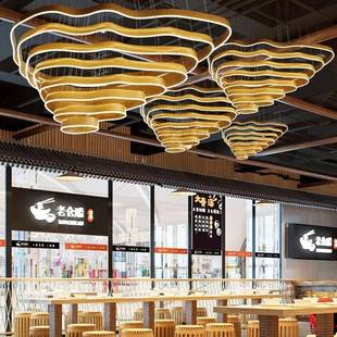 工厂楼直营客灯547吊灯复式 轻奢灯具酒店大堂展厅别非标厅大吊墅