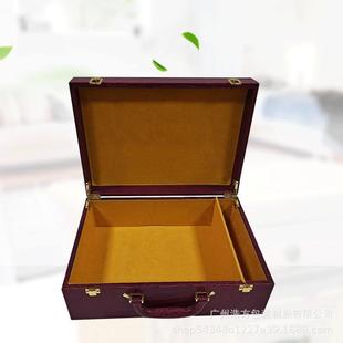 厂家现货出红色鞋 售箱RPG盒礼品盒钱箱礼茶彩具皮盒礼品盒皮具包