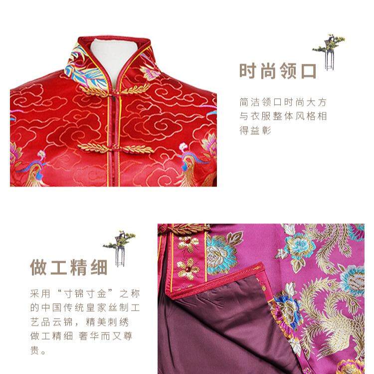 衣男316女寿七件套老人老衣葬丧葬用品老人寿服源殡头棉衣随年葬