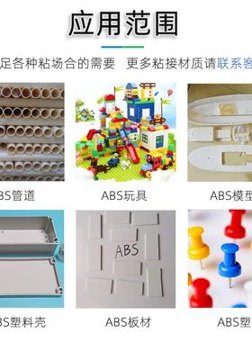奕合厂家出售AYH-8106BS塑料胶水专用料透明防无白化高强度BS塑A