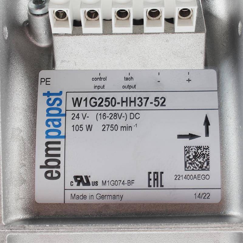 原装2W1GH50-WH37LJN-5224V1.3A55励磁轴流散热风扇