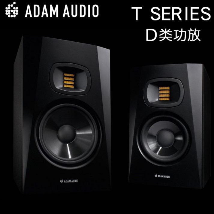 V【野雅绫】AD录音棚有源德国AM V57专业T5 HIFI音响寸 T音箱监听