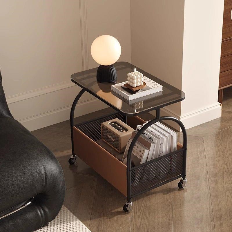轻奢可移动沙发边几侧边柜客厅茶几卧G室床头柜阳台小桌子简约收