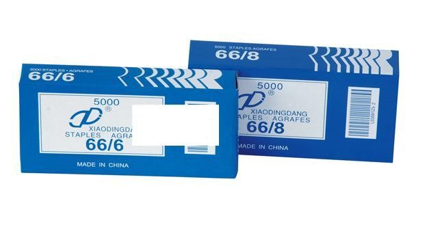 小叮当106/1i05书针66/8书订钉子小叮当电动订书机订书针厚层书钉