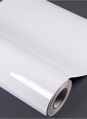 Q683白色高光家具翻新贴纸烤漆防水自粘墙纸壁纸波音软片橱柜衣柜