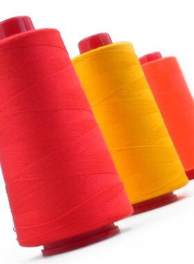 20/2涤纶中粗缝纫线缝纫S机线手缝塔线宝包线窗帘牛仔箱75190用线