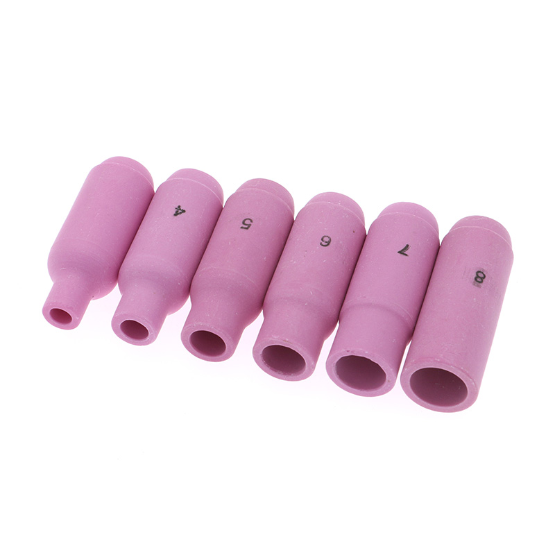 氩弧焊枪瓷嘴WP-17 18 26u配件10N焊把瓦嘴咀保护套3 4 5 6 7 8#