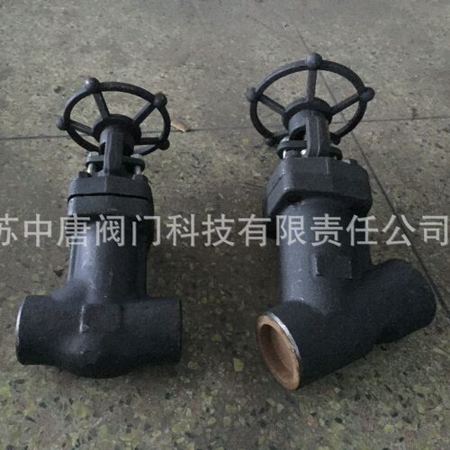 WJ65H-25C直流式焊接波纹管截止阀 Y型承插焊波纹管截止阀 A105N