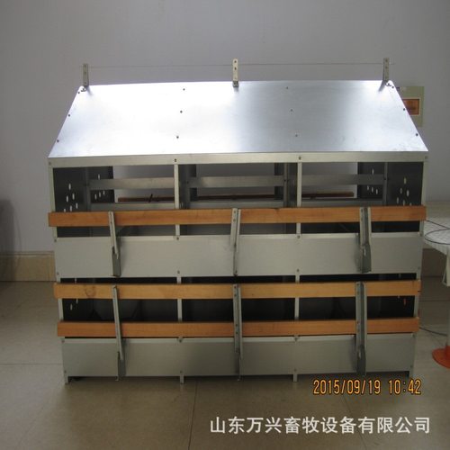 厂家供应鸡蛋窝24穴集蛋窝双层多穴产蛋箱散养蛋鸡用规格、价格