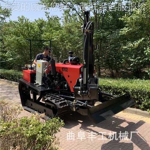 60马履力带式前推后悬拉机拖水旱用耕田机 山地丘陵爬坡两旋963耕