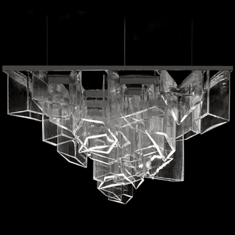 定制酒店大堂水晶灯o别墅复式楼客厅餐厅工程灯具售楼部沙盘吊灯