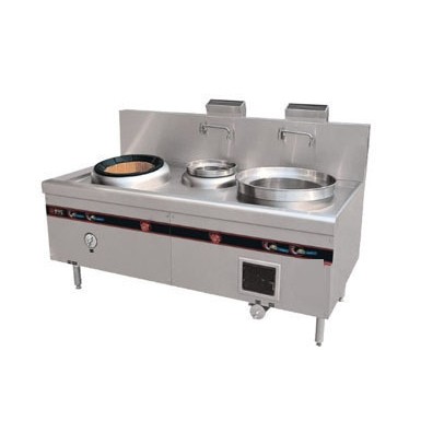 定制大锅灶304不锈钢猛火灶两炒一温灶酒店饭店商用厨房工程炉灶,厨房电器,其他商用厨电,淘宝优惠券,粉丝福利购,淘宝优惠卷