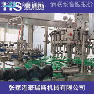 套装 含气饮料酒657啤酒生产线全自动全 灌生产线设备 设备 啤灌装