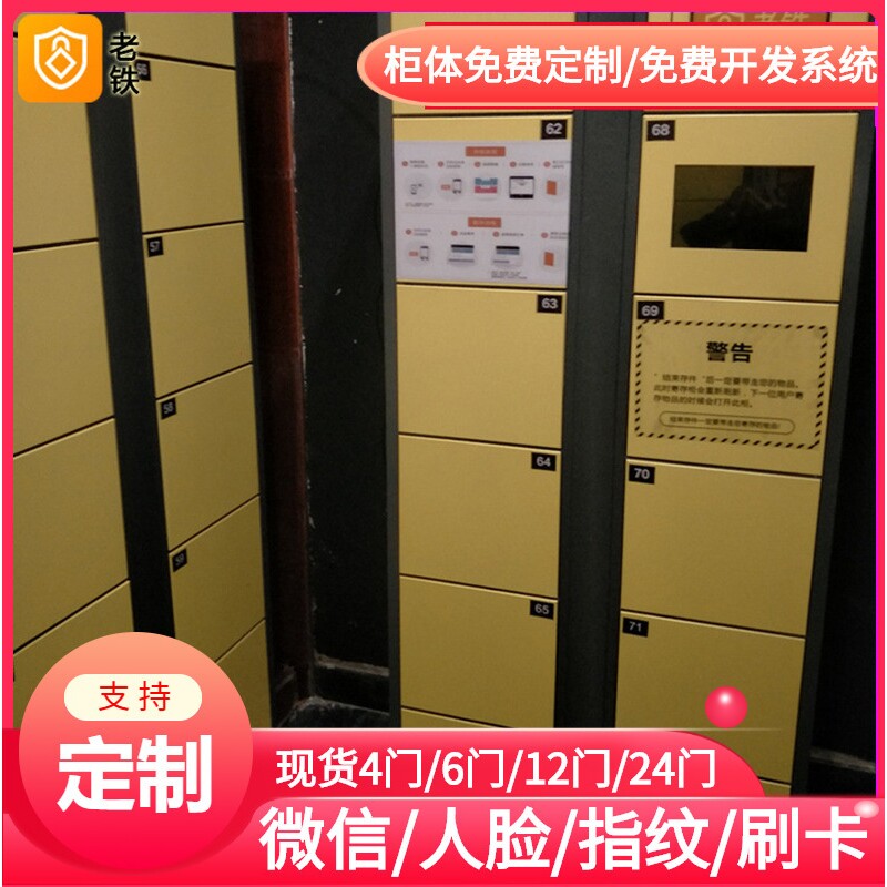 贵州贵阳人脸识别智能储物柜/老铁共享寄存柜/海边沙滩物品付费存