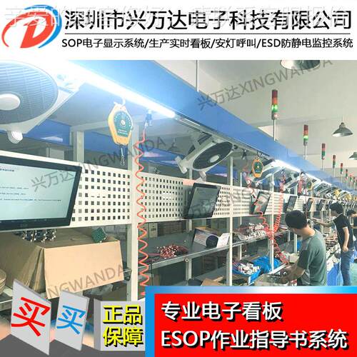 兴万达sop电子显示 统so电子显621示无触p摸系一体机