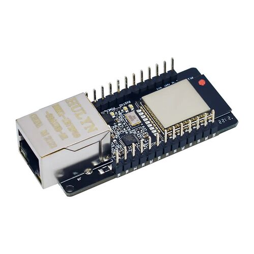 WT32-ETH01 嵌入式串口转以太网/WiFi+蓝牙串口透传ESP32无线模块