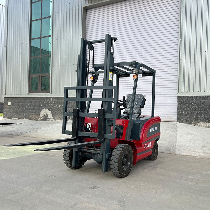 电动叉车3吨2吨小型电叉车四轮座驾式平衡P重式堆高液压装卸车