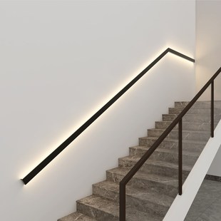 楼梯扶手灯带明装人体感应侧面极简约过道走廊发光装饰长条墙壁灯