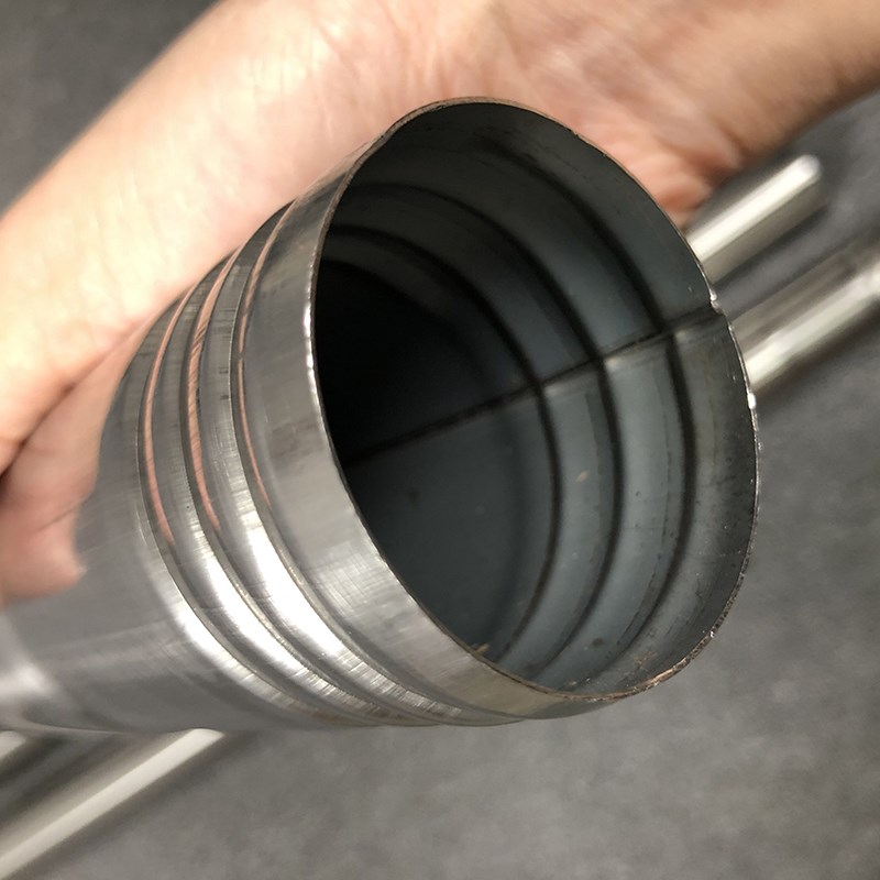 背景架三米拼接横杆 不锈钢手动轴 电动轴用内径5cm管 加厚 加硬