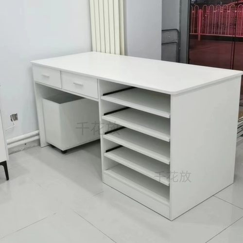 可抽拉抽屉包装纸收纳柜花店花架桌D多功能收银台操作台插花展示